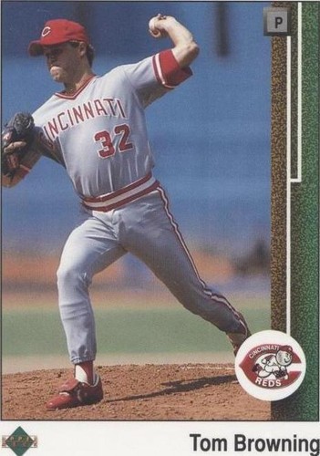 1989 Upper Deck - Tom Browning #617