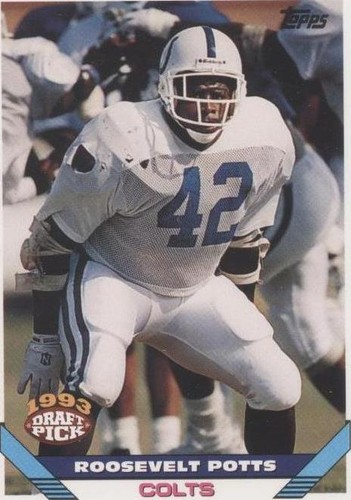 1993 Topps Roosevelt Potts #551