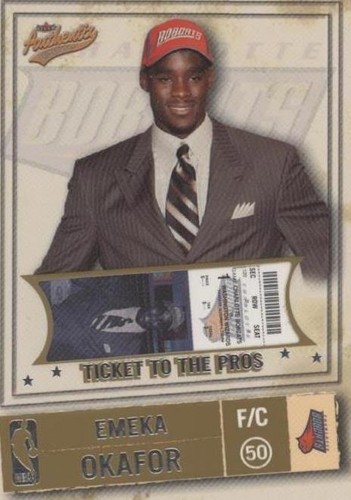 2004-05 Fleer Authentix - Emeka Okafor #128