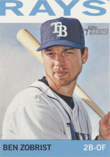 2013 Topps Heritage - Ben Zobrist #36