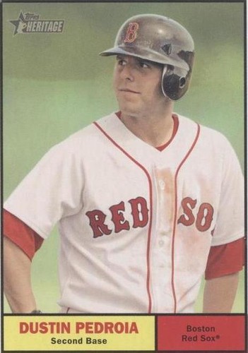 2010 Topps Heritage - Dustin Pedroia #421