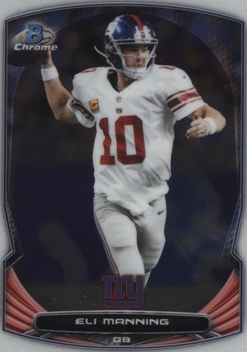 2014 Bowman Chrome Eli Manning #95