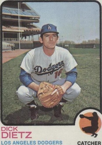 1973 Topps Baseball #442 Dick Dietz NM *d18 | eBay