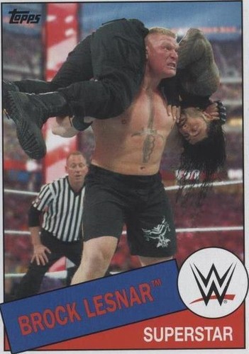 2015 Topps Heritage WWE - Brock Lesnar #66