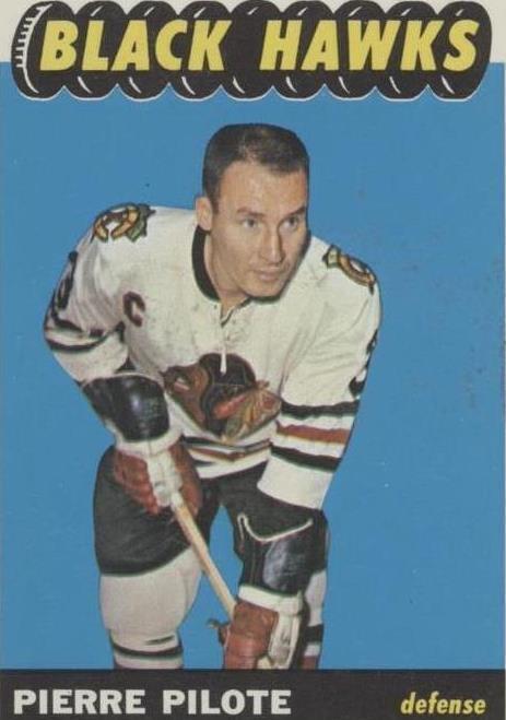1965-66 Topps - Pierre Pilote #56