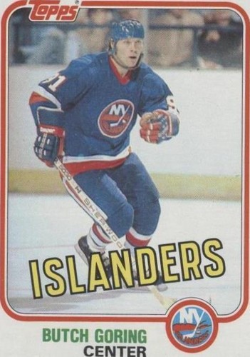 1981-82 Topps - Butch Goring #89E