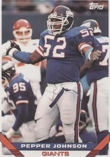 1993 Topps Pepper Johnson #201