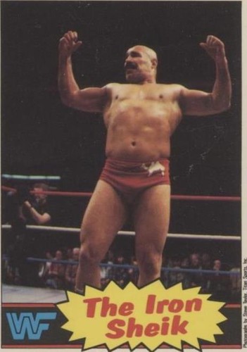 1985 O-Pee-Chee WWF - Iron Sheik #2