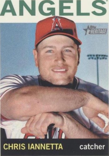 2013 Topps Heritage - Chris Iannetta #414