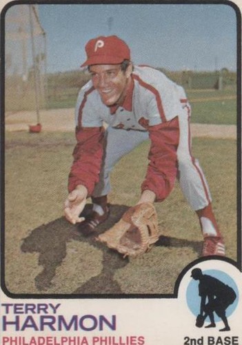 1973 Topps #166 Terry Harmon - VG | eBay