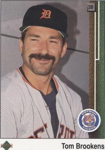 1989 Upper Deck - Tom Brookens #106