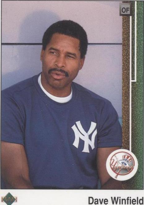 Upper Deck 1989 - Dave Winfield #349