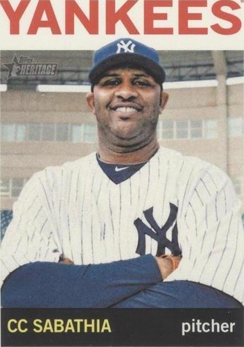 2013 Topps Heritage - C.C. Sabathia #456