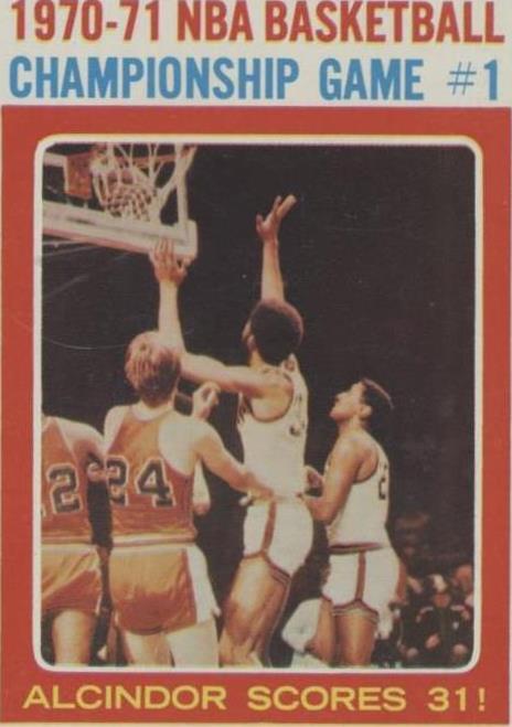 1971-72 Topps - Kareem Abdul-Jabbar #133