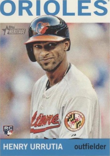 2013 Topps Heritage - Henry Urrutia #H566