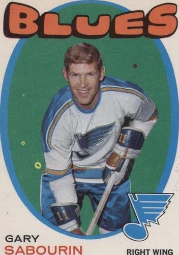 1971-72 O-Pee-Chee - Gary Sabourin #13