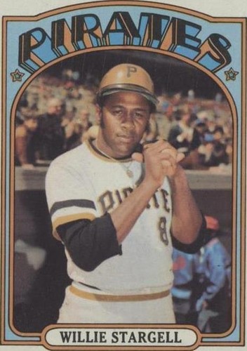 1972 Topps Baseball #447 Willie Stargell EX-MT card NICE