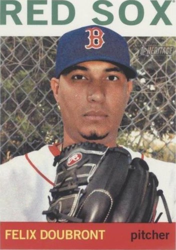 2013 Topps Heritage - Felix Doubront #182