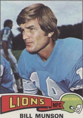 1975 Topps Bill Munson #172