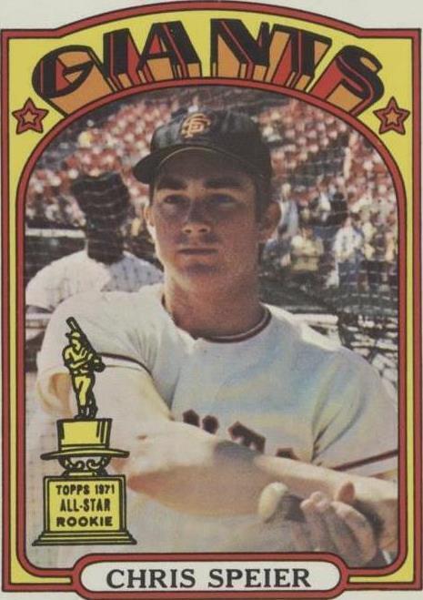 1972 Topps - Chris Speier #165