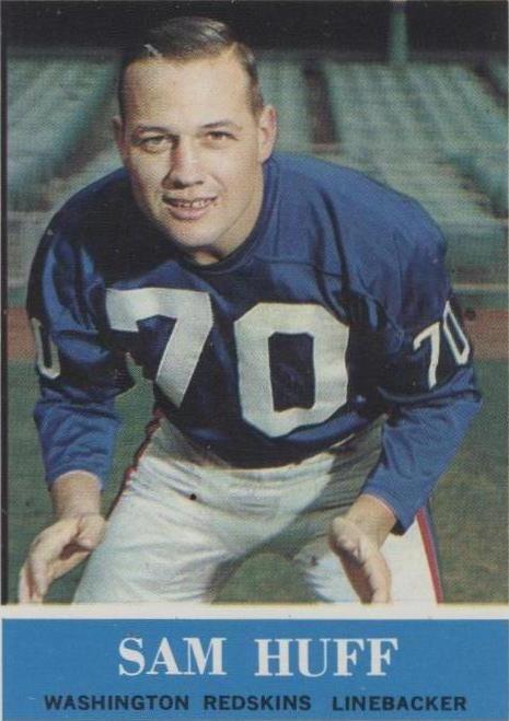 1964 Philadelphia Sam Huff #185