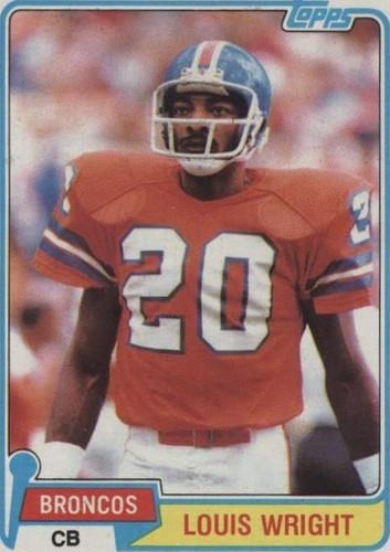1981 Topps Louis Wright #385