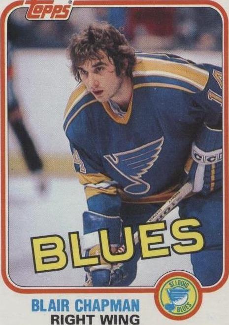 1981-82 Topps - Blair Chapman #115W