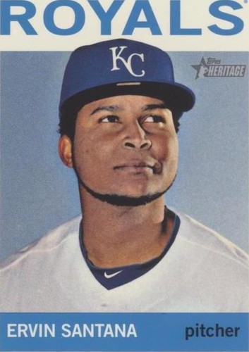 2013 Topps Heritage - Ervin Santana #176