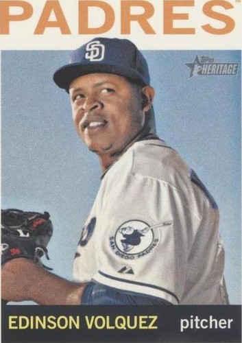 2013 Topps Heritage - Edinson Volquez #212