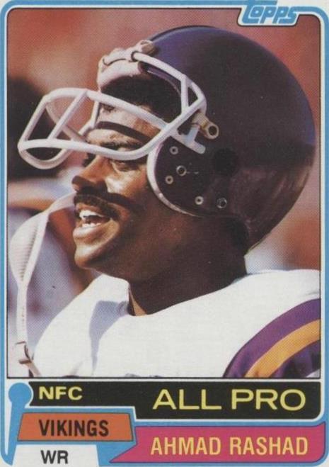 Topps Ahmad Rashad #140 1981