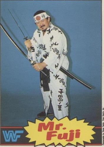 1985 O-Pee-Chee WWF - Mr. Fuji #17