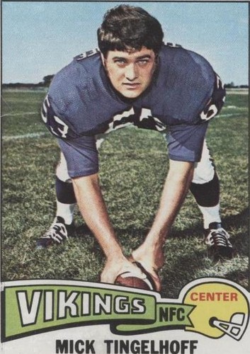 1975 Topps Mick Tingelhoff #84