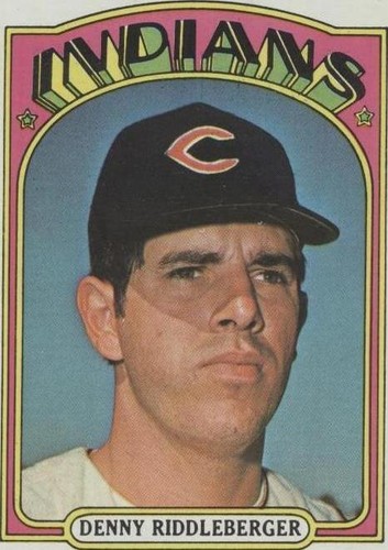 1972 Topps - Denny Riddleberger #642