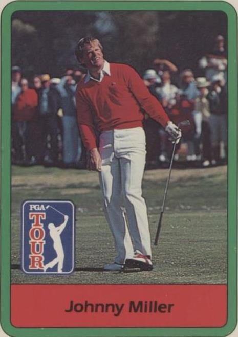 1982 Donruss Golf Stars - Johnny Miller #12