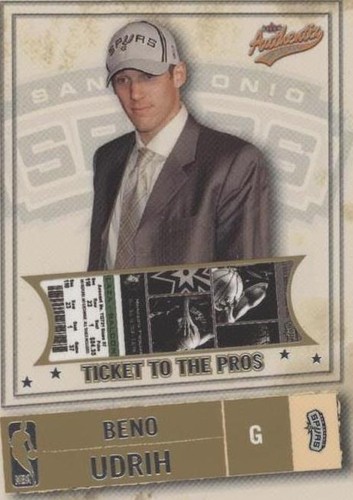 2004-05 Fleer Authentix - Beno Udrih #112