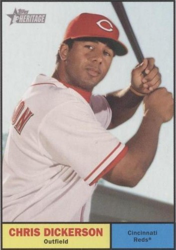 2010 Topps Heritage - Chris Dickerson #97
