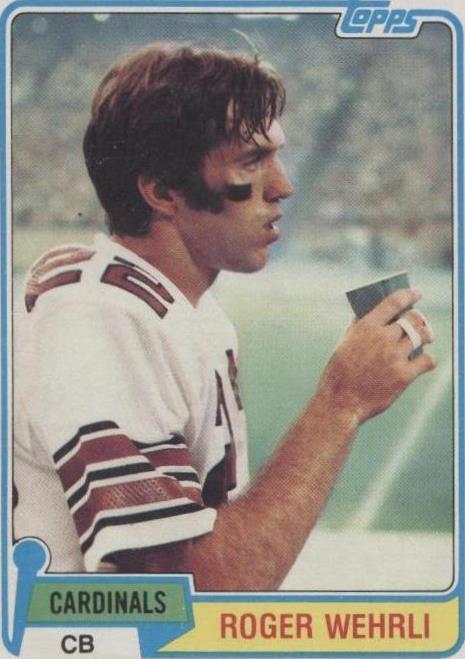 1981 Topps Roger Wehrli #195