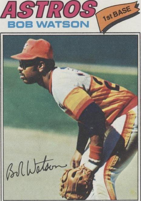 1977 Topps - Bob Watson #540