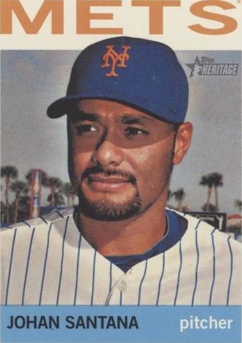 2013 Topps Heritage - Johan Santana #113