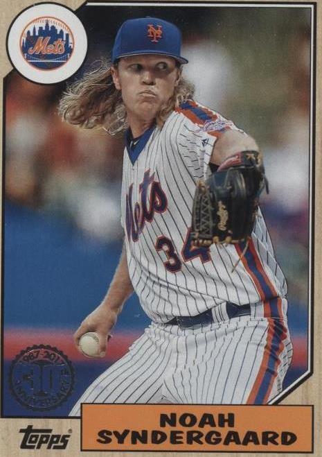 2017 Topps - Noah Syndergaard #87-94