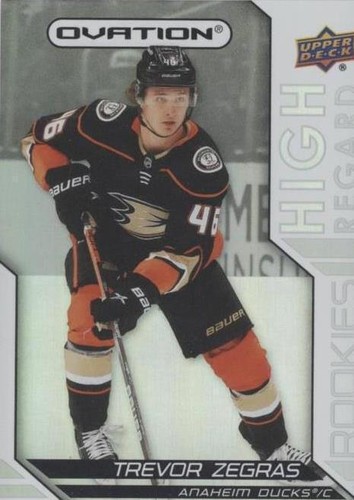 2021-22 Upper Deck Series 1 Young Guns #232 Trevor Zegras