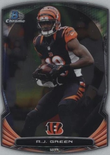 2014 Bowman Chrome A.J. Green #80