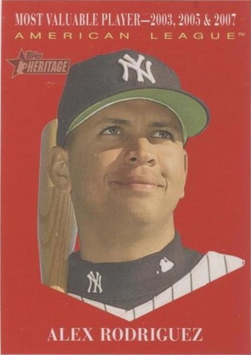 2010 Topps Heritage - Alex Rodriguez #474
