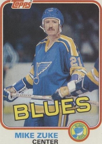 1981-82 Topps - Mike Zuke #124W