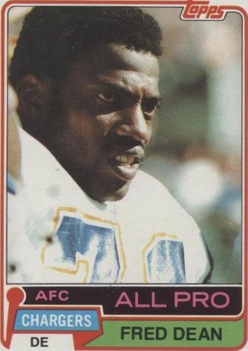 1981 Topps Fred Dean #520