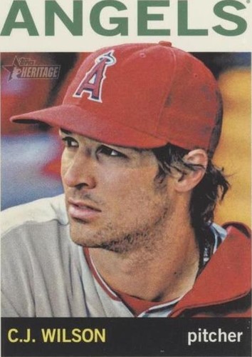 2013 Topps Heritage - C.J. Wilson #32