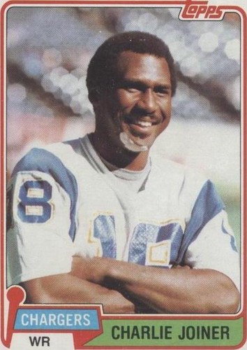 1981 Topps Charlie Joiner #496