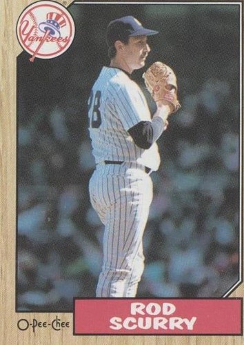 1987 O-Pee-Chee - Rod Scurry #393