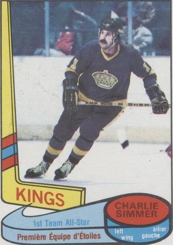 1980-81 O-Pee-Chee - Charlie Simmer #83