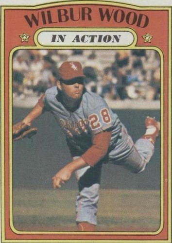 1972 Topps - Wilbur Wood #554